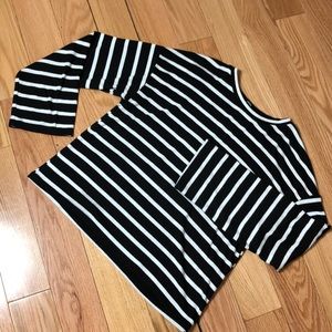 Striped Long-sleeved Top